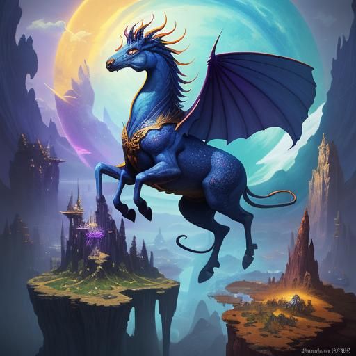 Whimsical Fantasy World Bursting from a Page