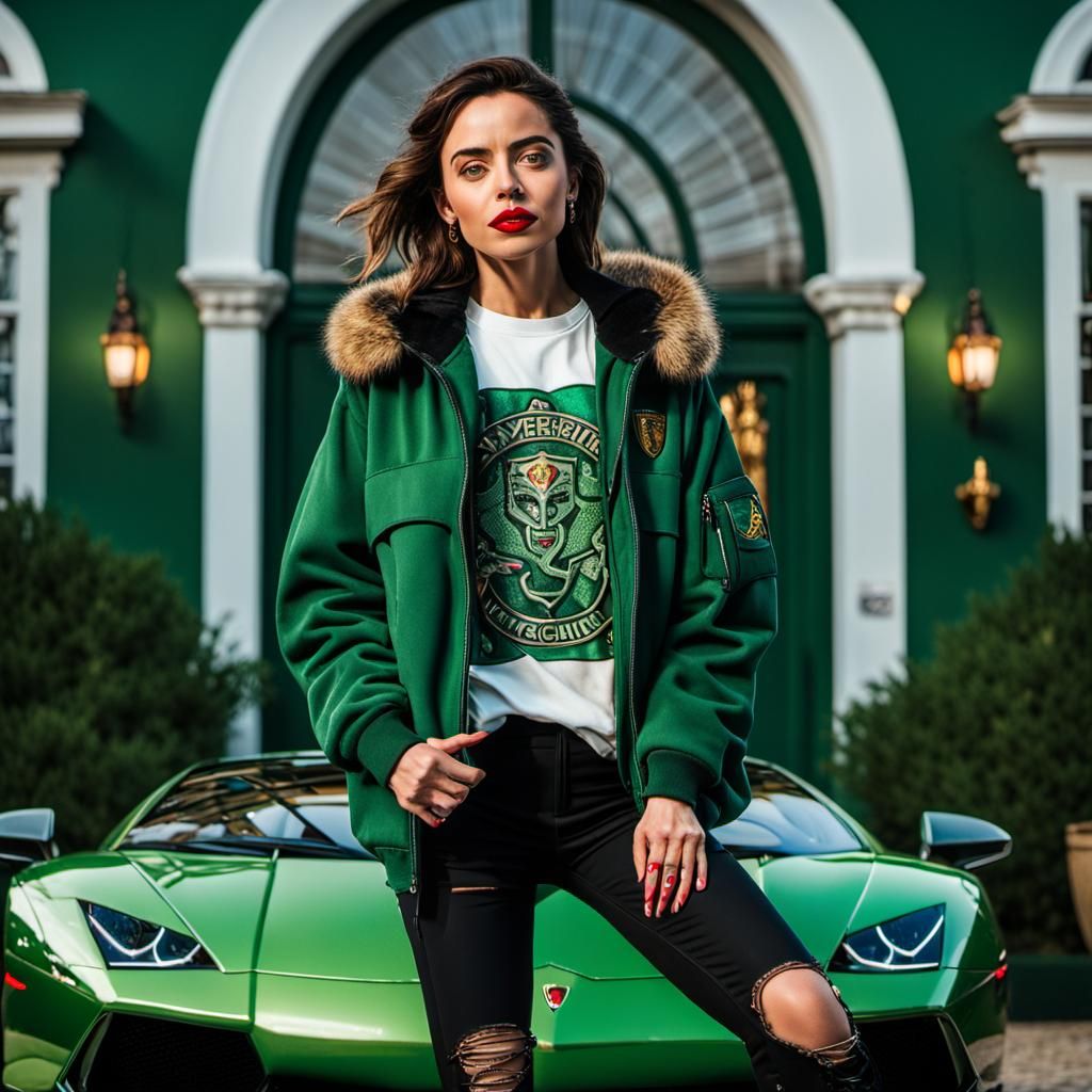 Ana de Armas as Slytherin Mean Girl Photo