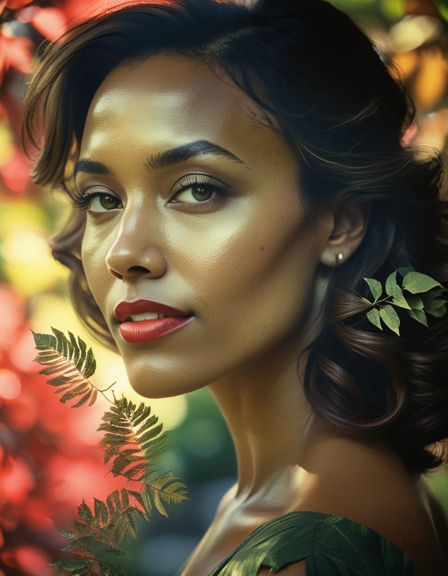 Elegant Sfumato Portrait in Alabama City Park