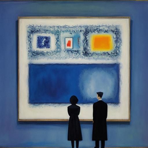 Abstract Expressionist Painting: Understanding Loneliness