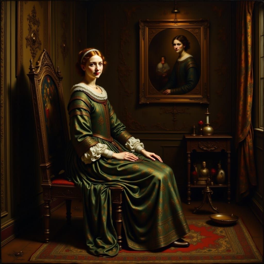 A Dutch masterpiece painting ,