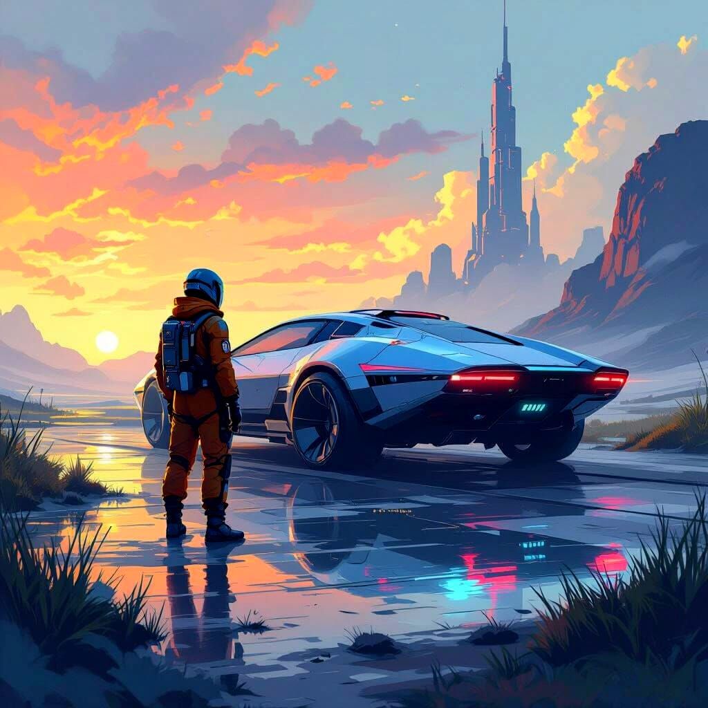 Abstract Airbrush Art Design