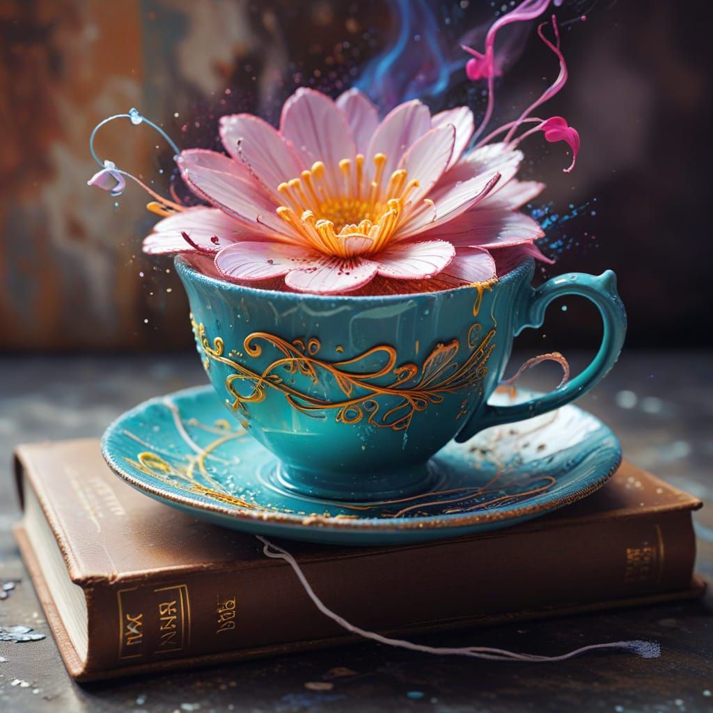 Surreal Still Life: Thread-Wrapped Objects in Pastel Colors