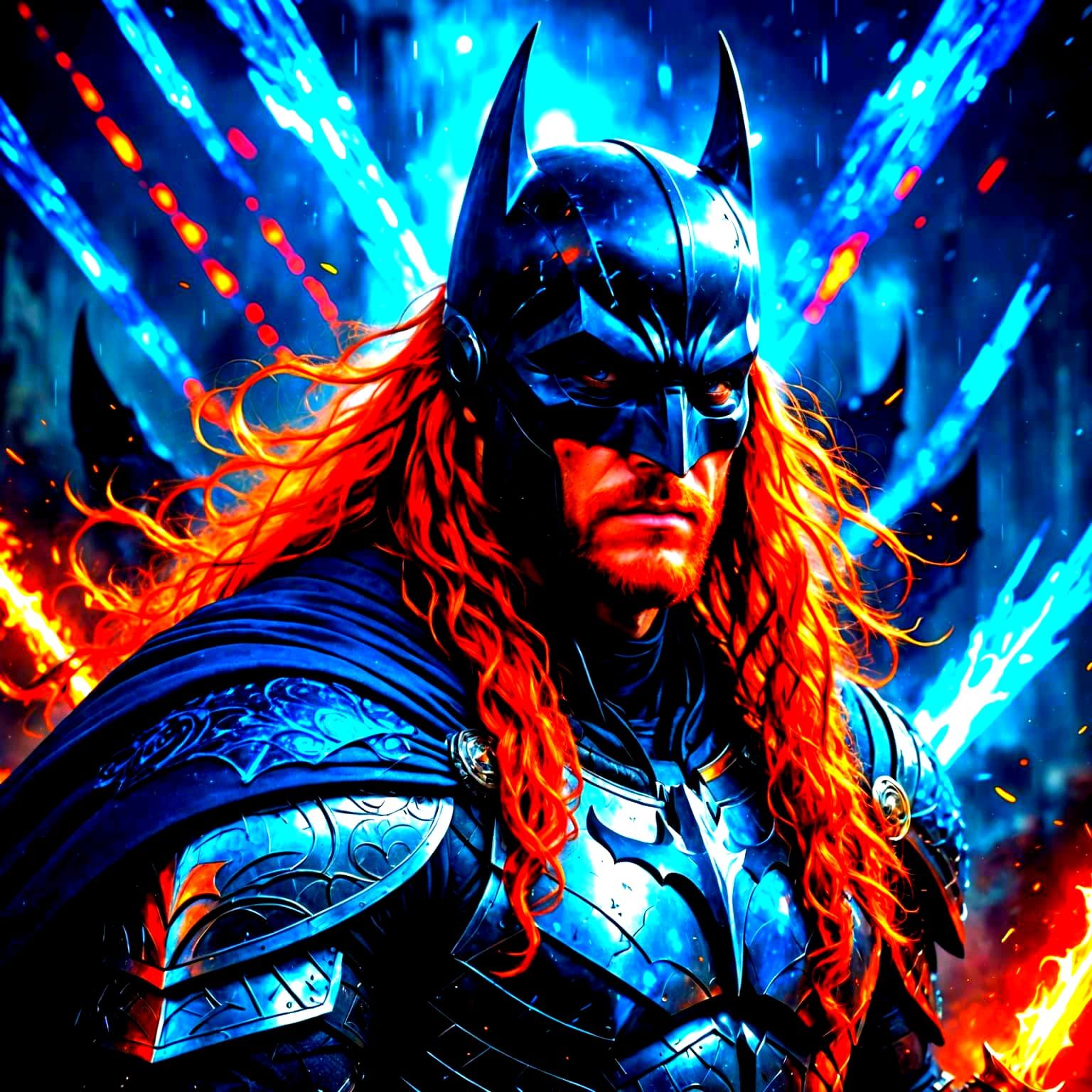 Gothic Norse Dark Knight Unites Myth and Mystery