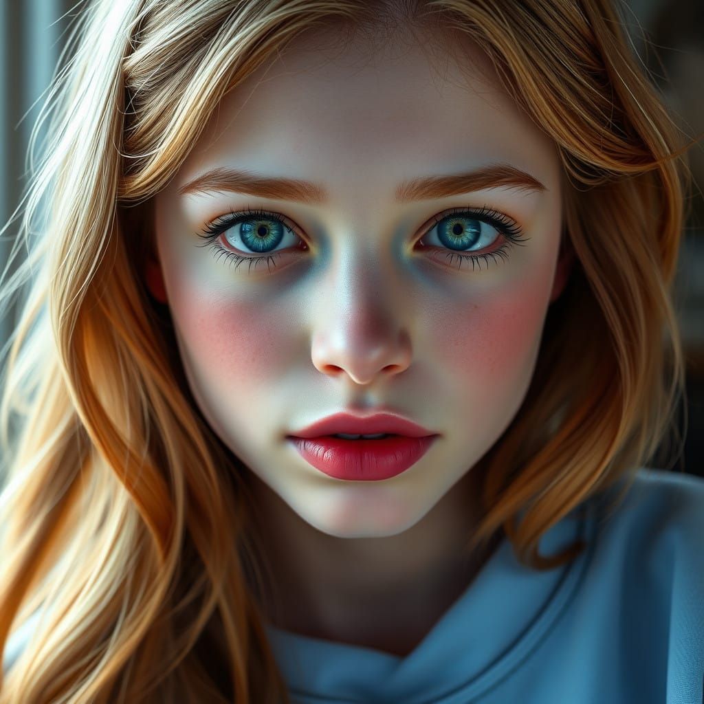 Fantasy Girl in Exquisite Matte Painting Style