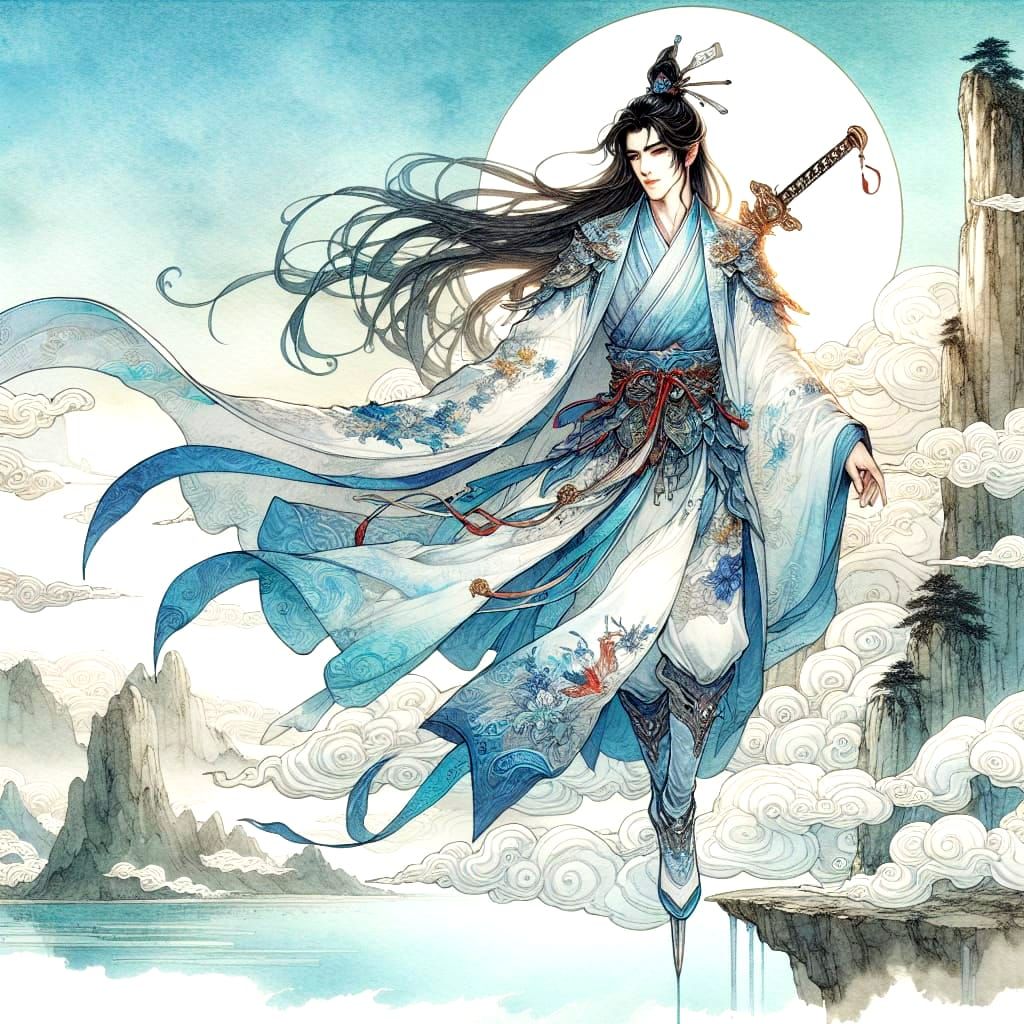 Sword Immortal Painting