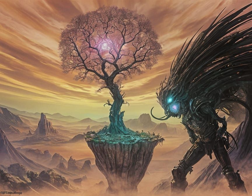 Apocalyptic Dust Future: Lyrical Abstraction in Watercolor