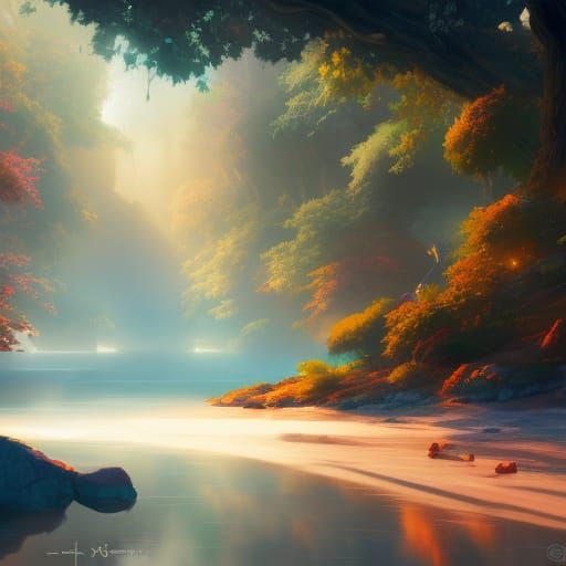 Surreal Cows in Gouache Impressionist Masterpiece