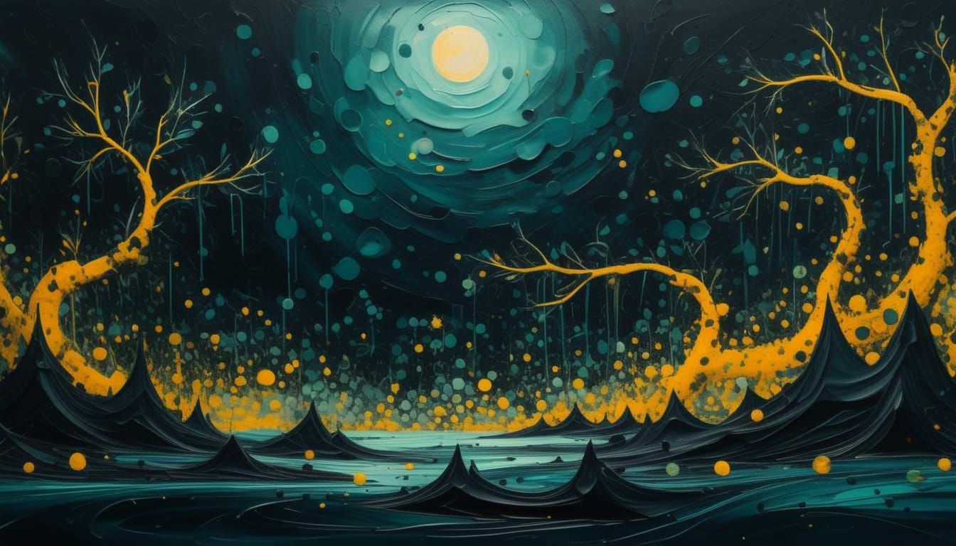 Abstract Expressionism: Harmony in Chaotic Impasto