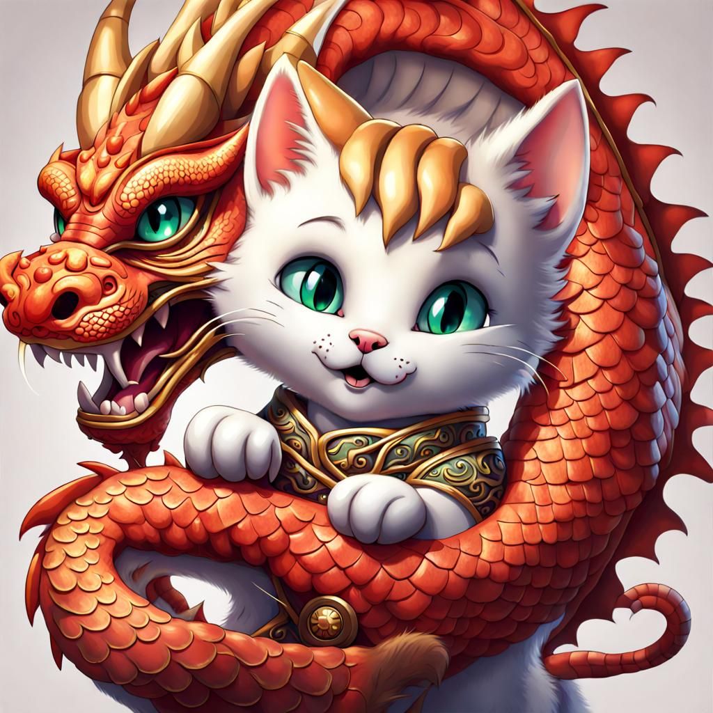 Cat and Dragon Paw Touch