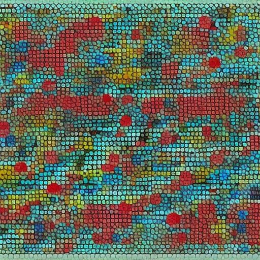 Abstract Battle of Trafalgar Oil Painting