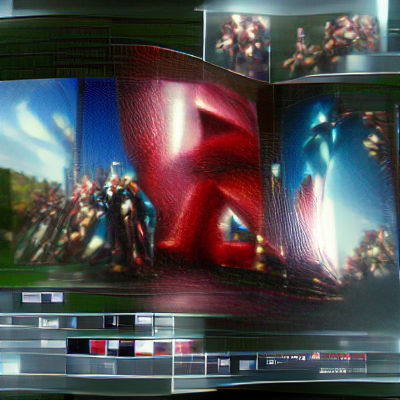 Avengers Assemble: 8K 3D Marvel Comic Art