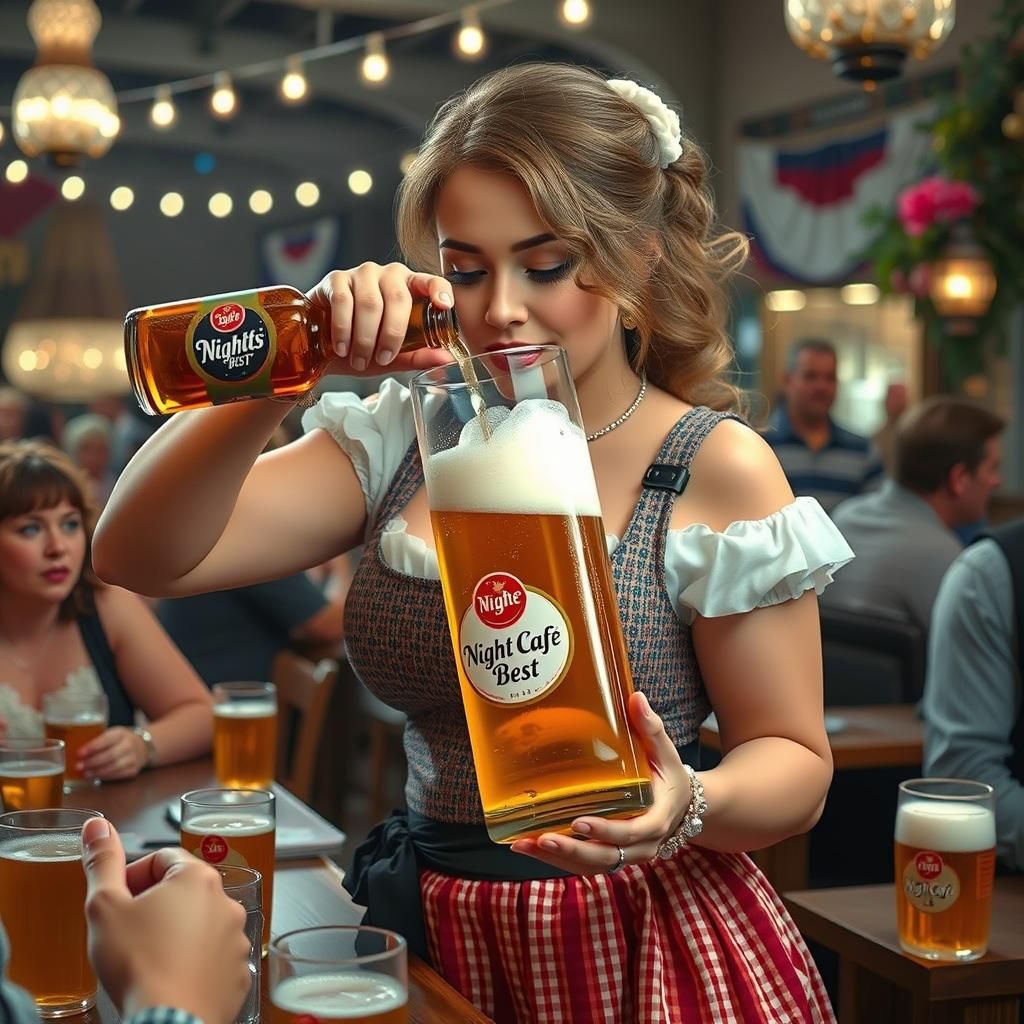 Oktoberfest 2024 topping up the beer supplies