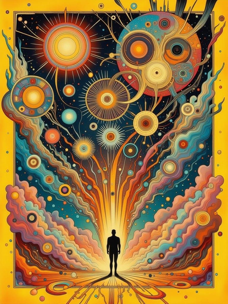 Biomechanical Symphony in a Harmonious Yellow World