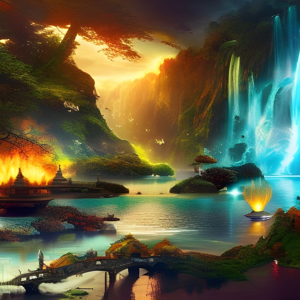 Earth fire water air the four elements
