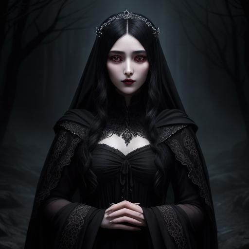 Gothic Bride of Strahd in Ravenloft