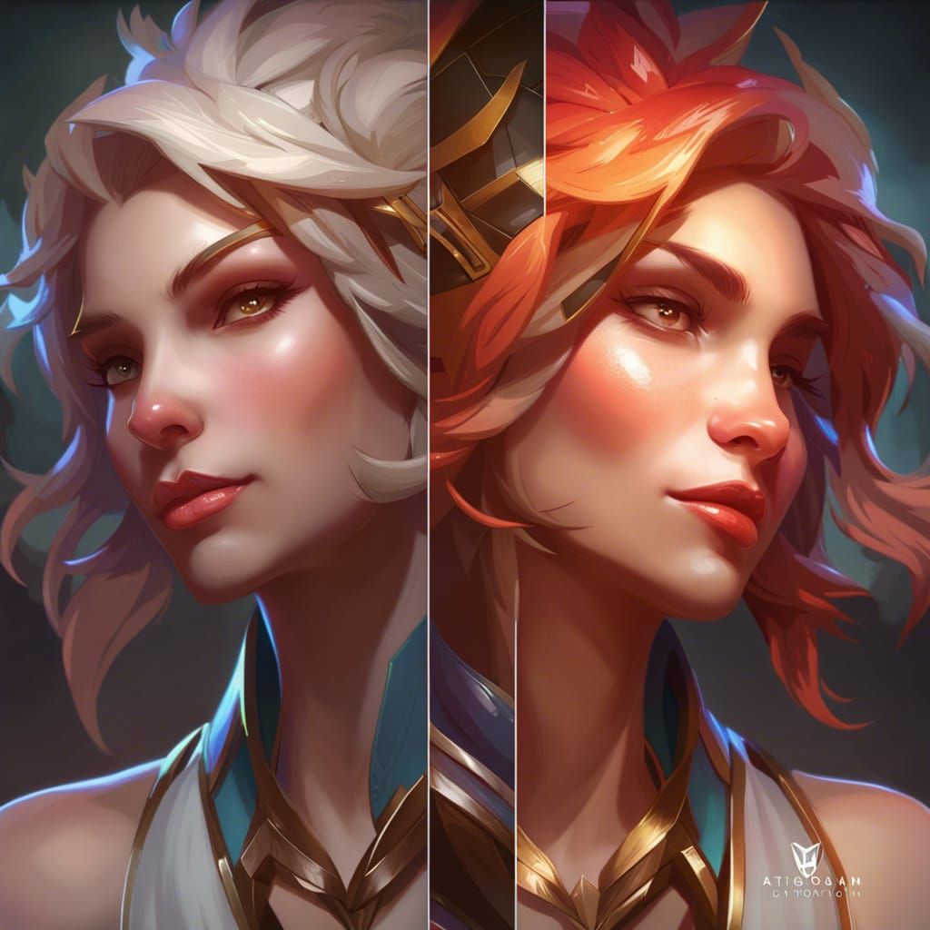 Sett Portrait in Dynamic Lighting, Splash Art Style