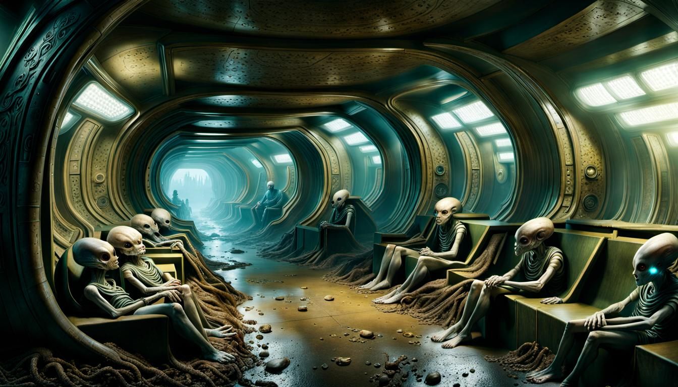 An Underground Alien Society