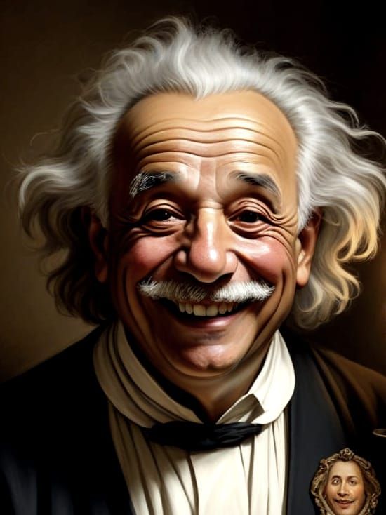 Einstein Celebrates Pi Day with a Slice of Humor