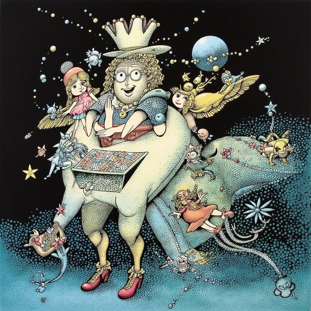 Sandman Sprinkles Glitter Over Neverland