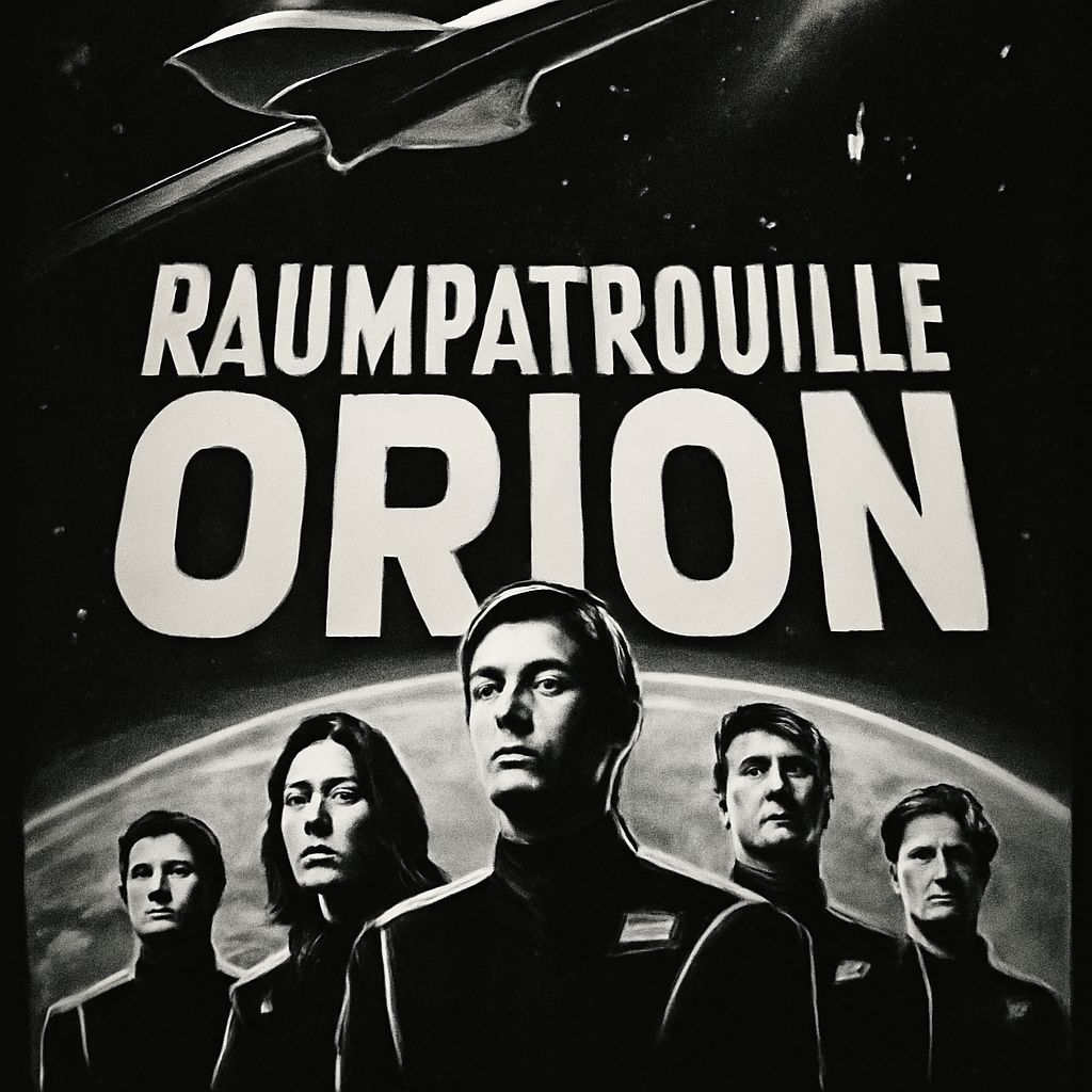 Vintage Poster: Raumpatrouille Orion Sci-Fi TV Series