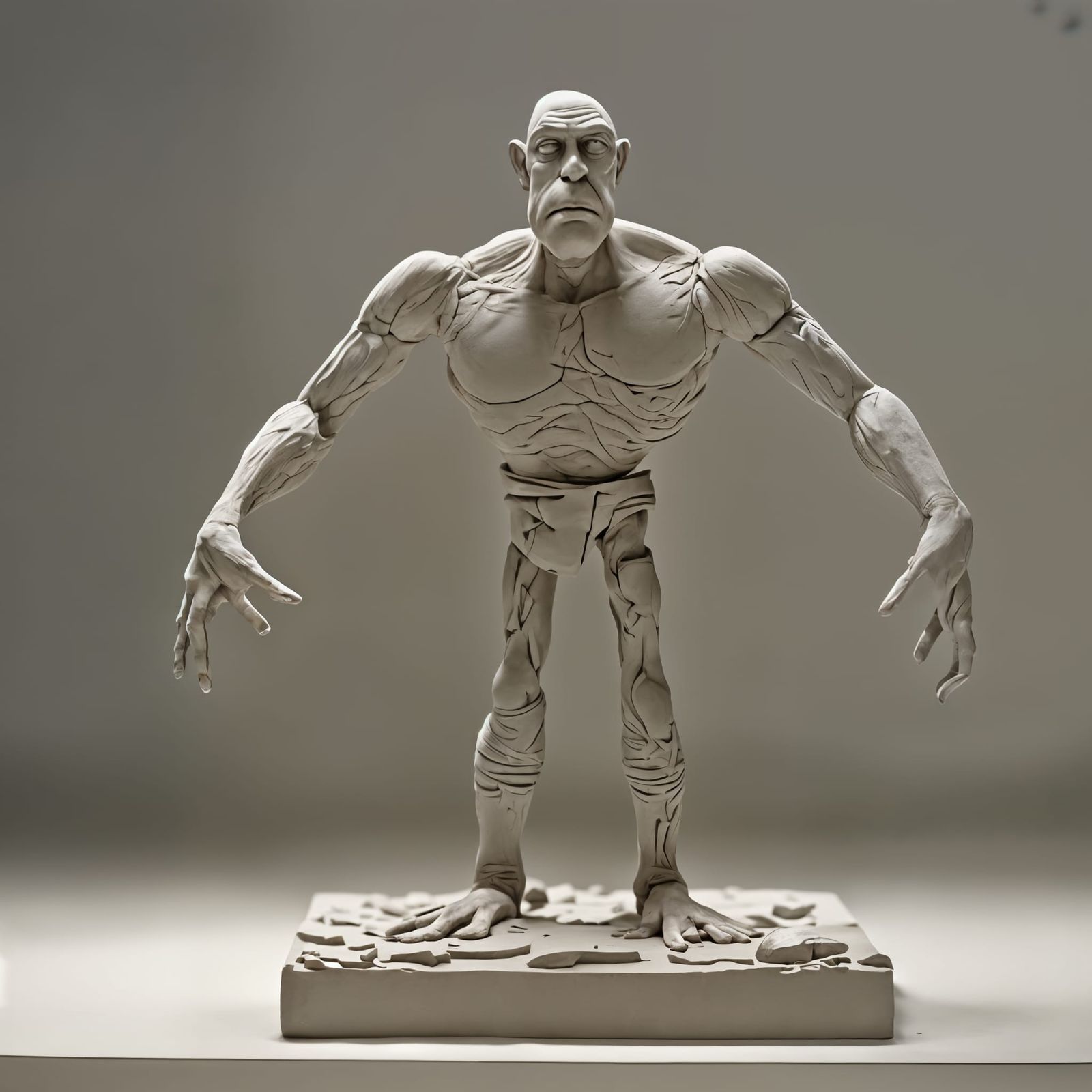 Clayton..drowing golem