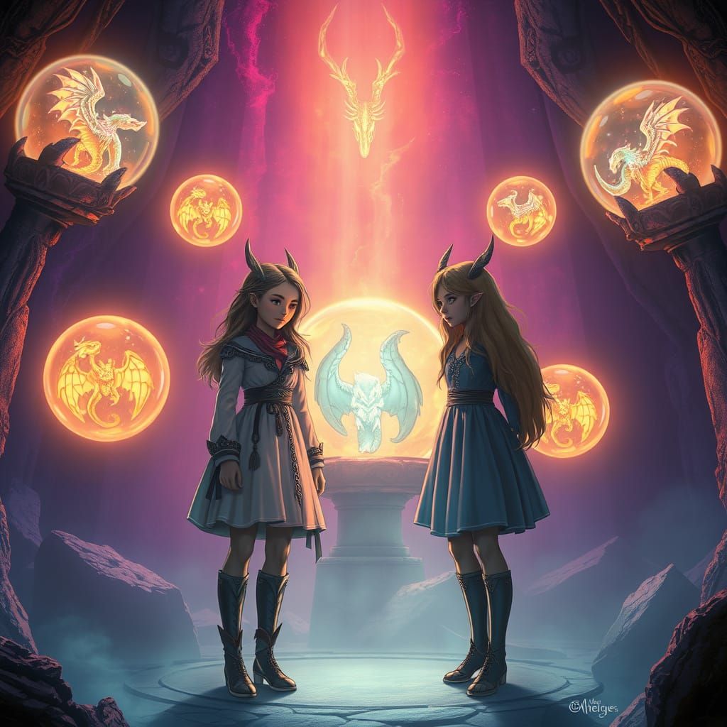 Dragon Soul Chamber: A Fantasy Sci-Fi Vision