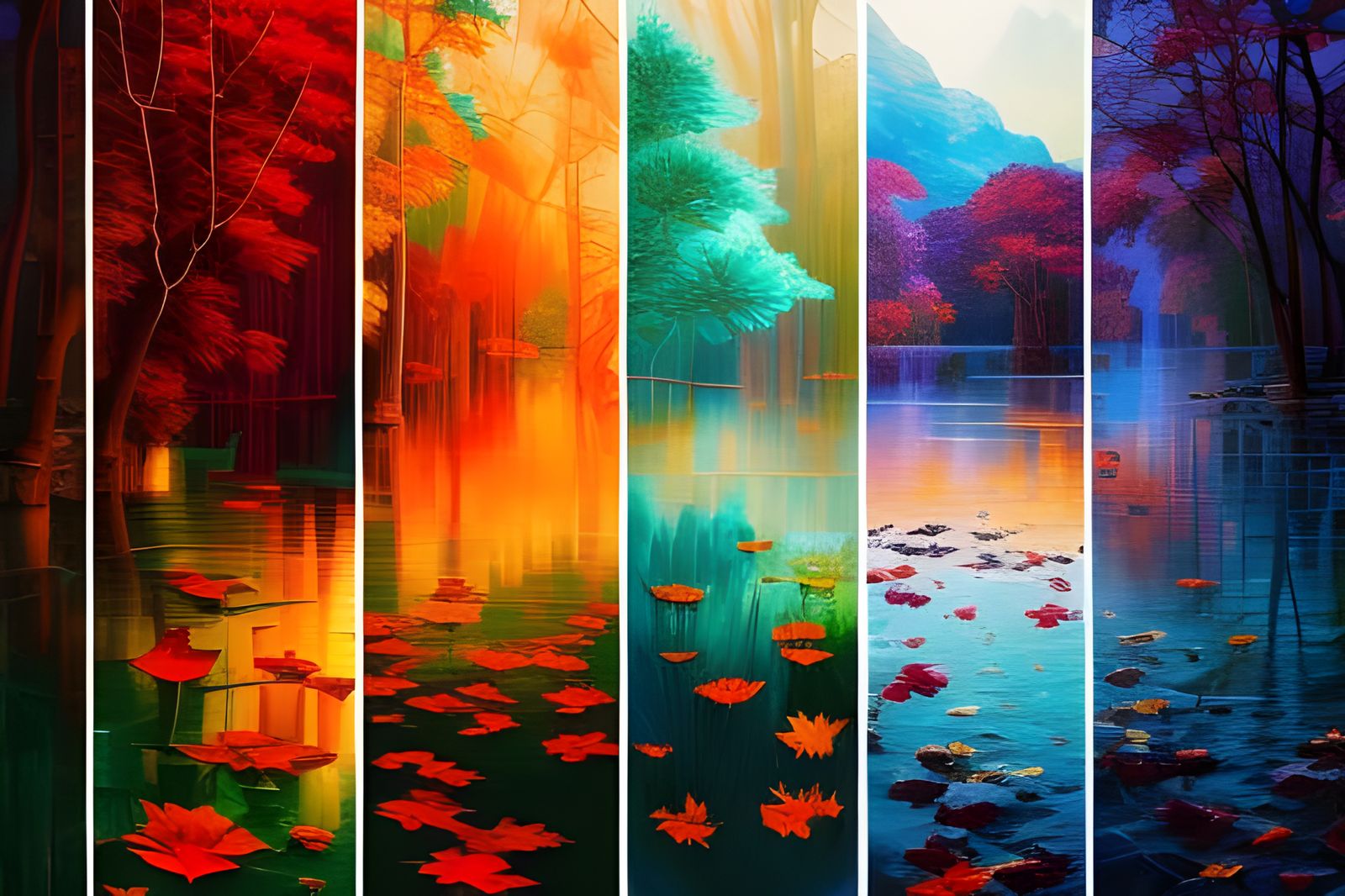 Time flies like Foliage, Live in the Moment.