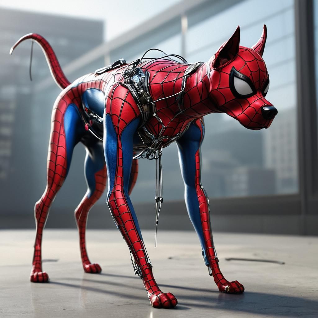 Spider-pooch