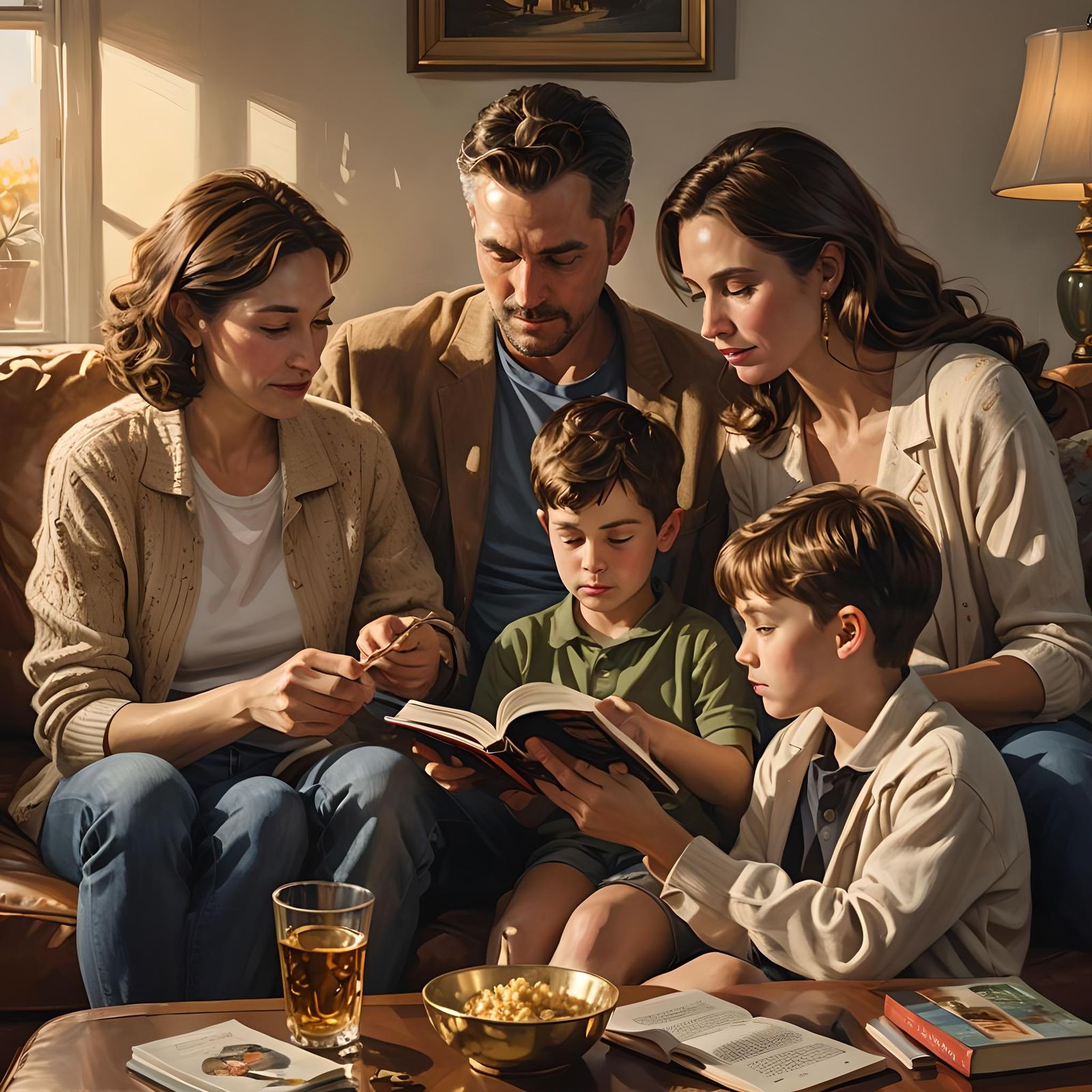 Family Treating Ear Infection with Mullein Oil