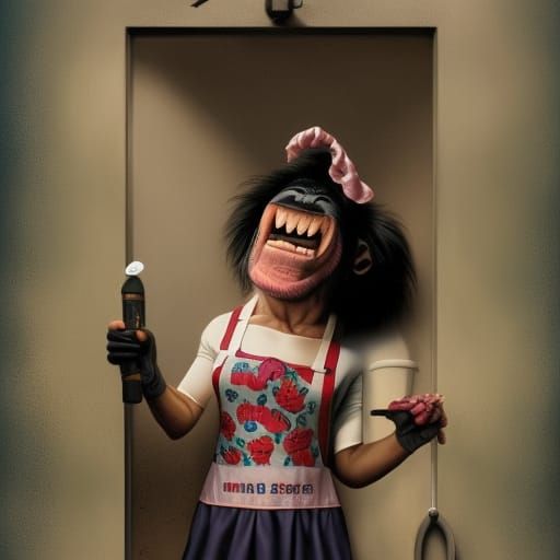 Mysteriously Manic-made Monster Monkey-Maid.