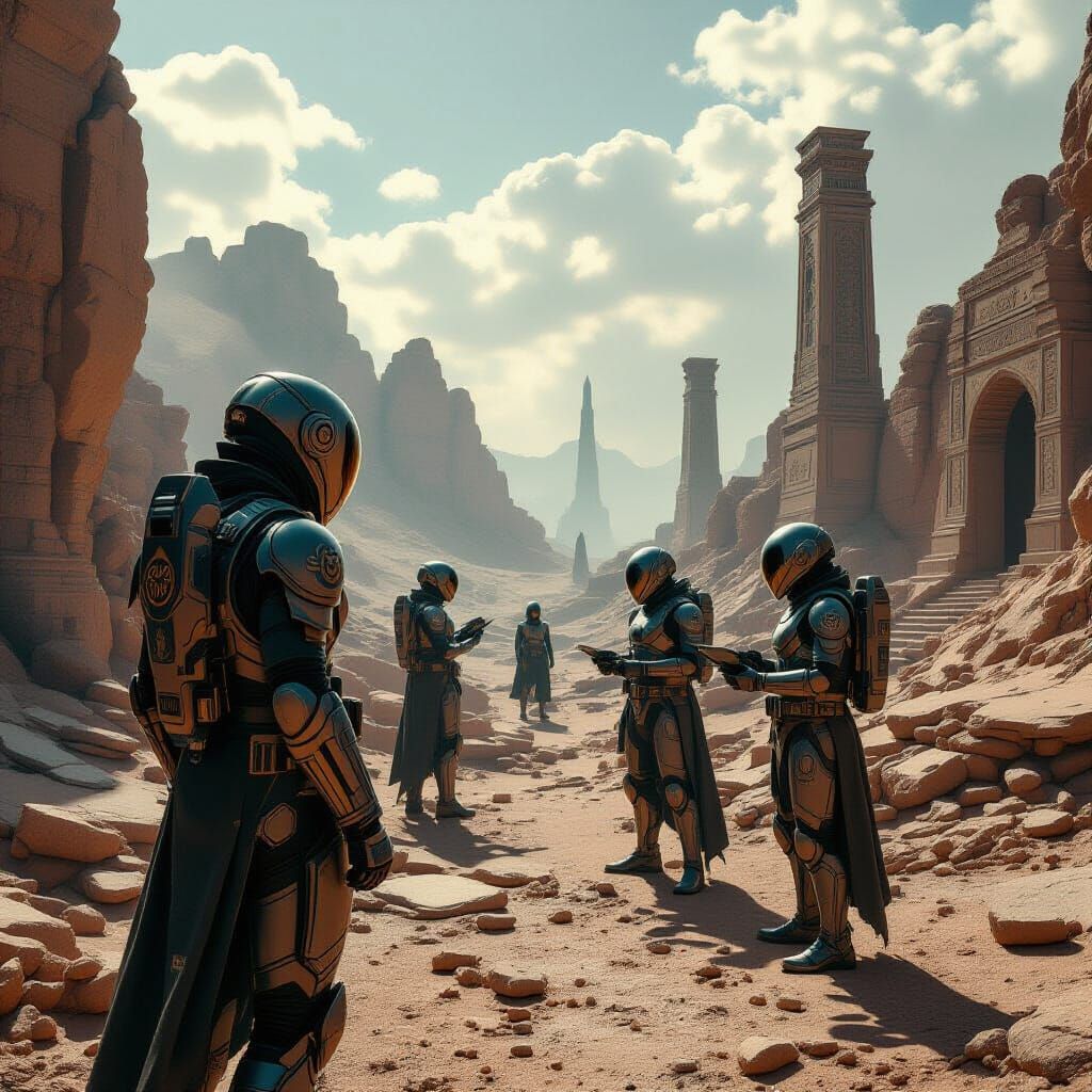 Futuristic Muslim Archaeologists Discover Ancient Alien Civi...