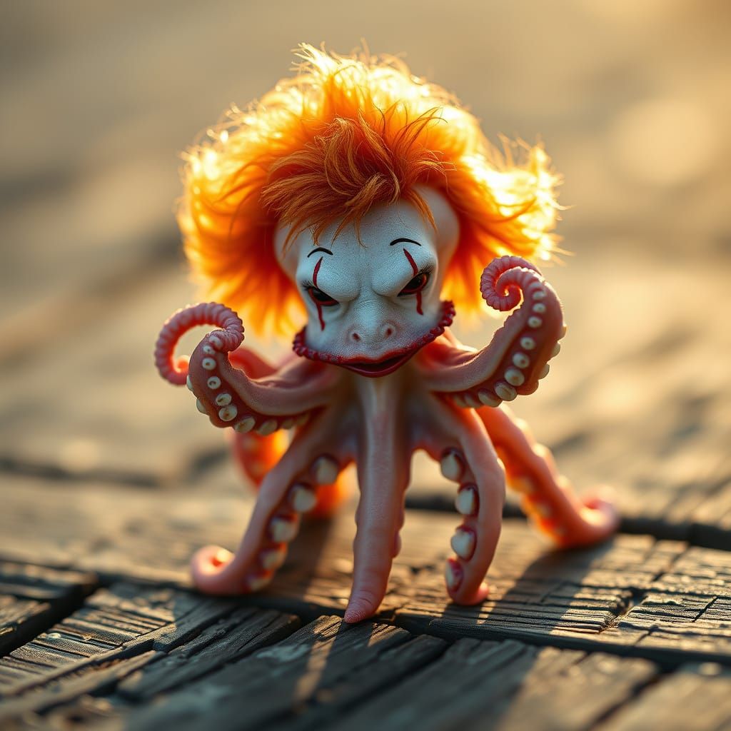baby Pennywise octopus