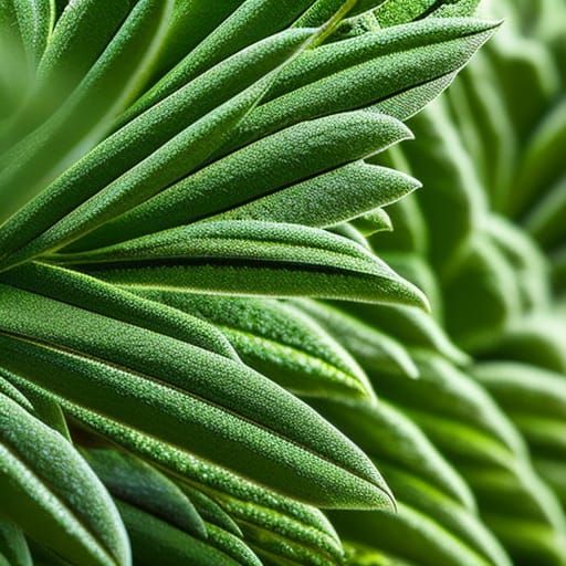 Crystals and Plants in Soft Light, Sharp Focus