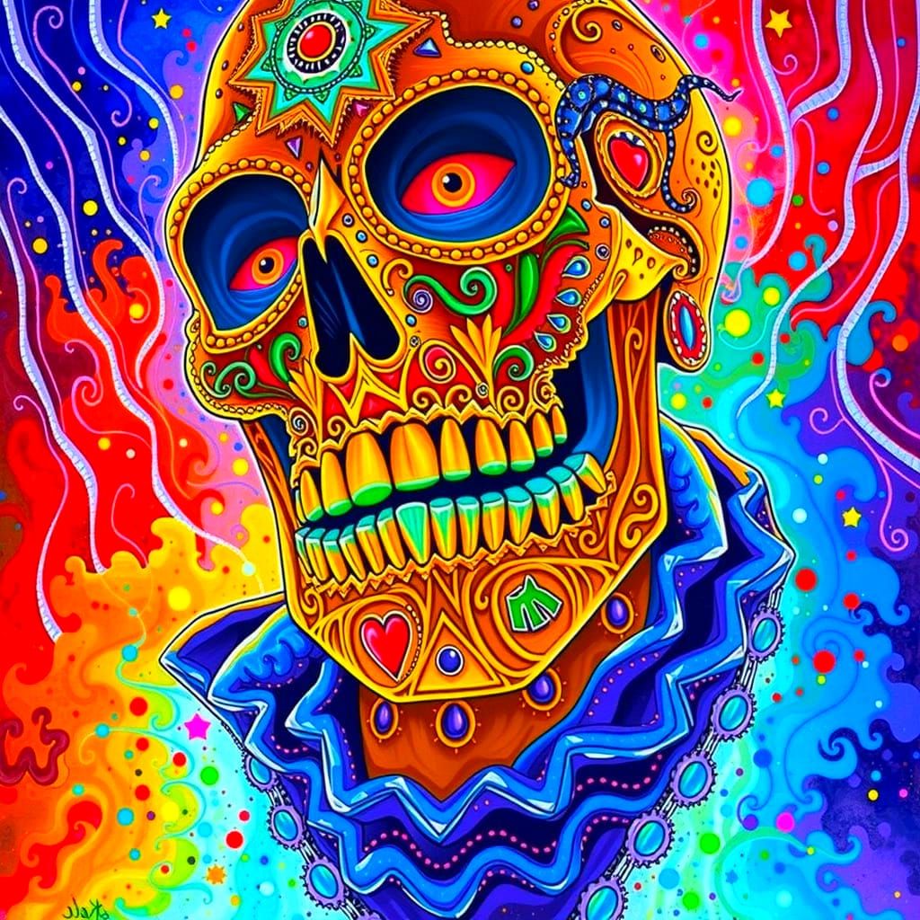 Multilingual Affirmative Gestures in a Vibrant Digital Artwo...