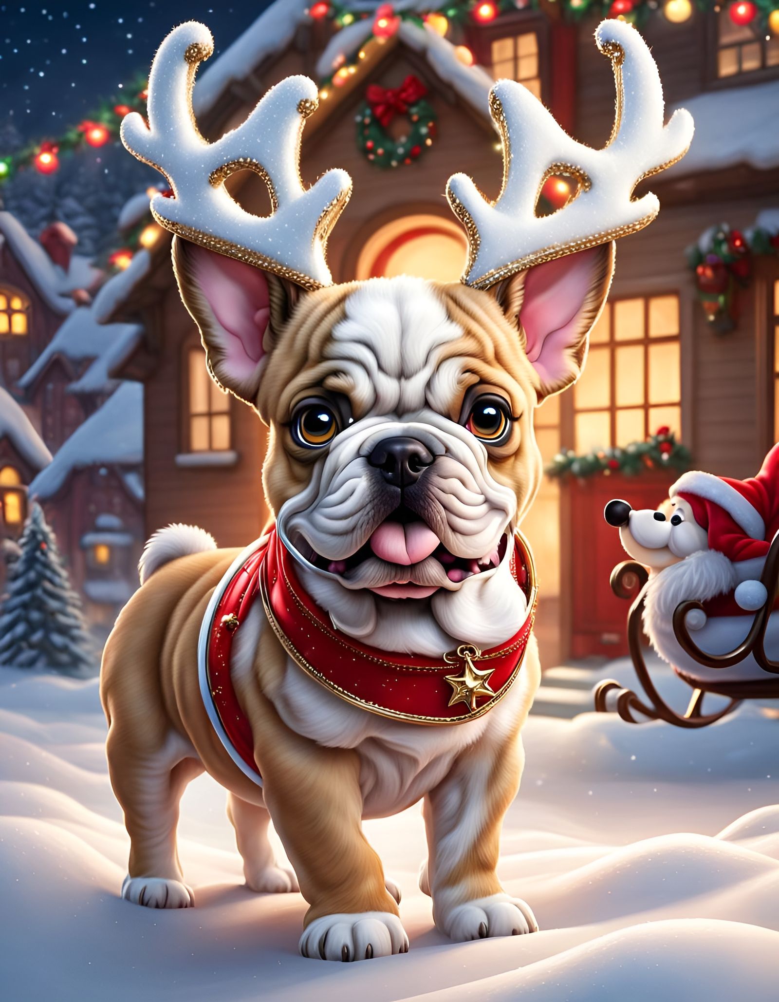 Christmas 🎄 Bulldeer