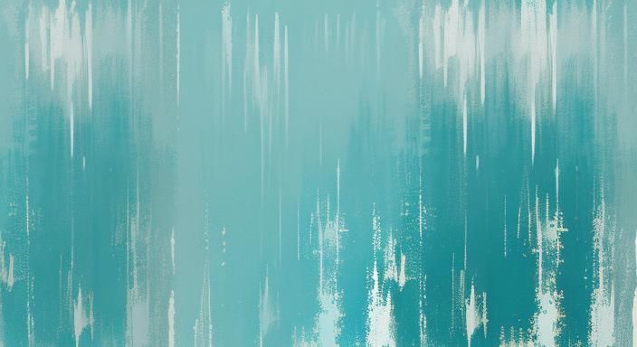 Dynamic Turquoise Splatter Abstract Texture: Before and Afte...