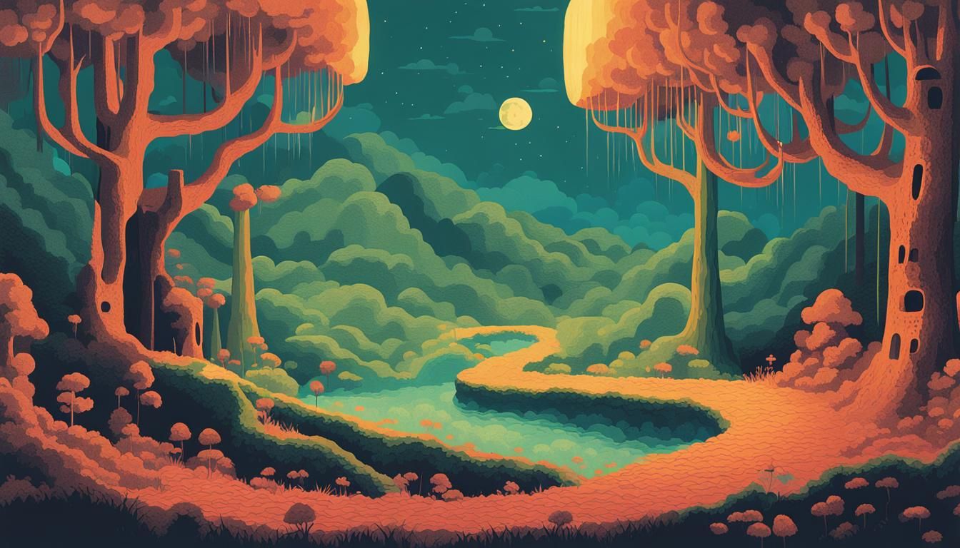 Animated Fairy with Flowing Textures