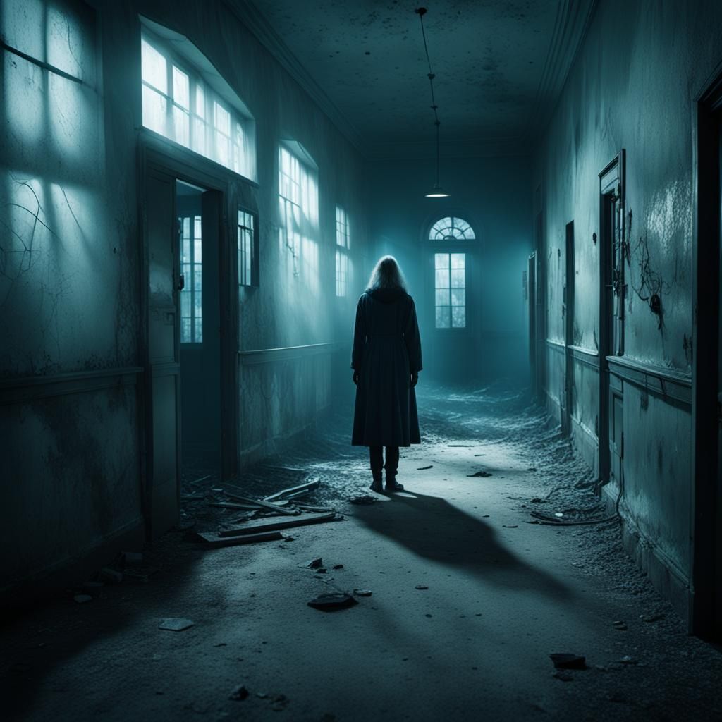 Surreal Exploration of a Haunted Asylum