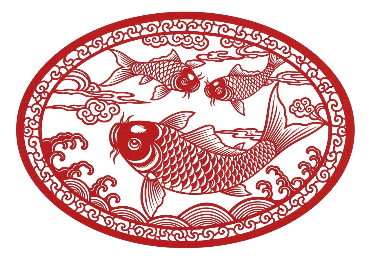 Koi Fish Graphic