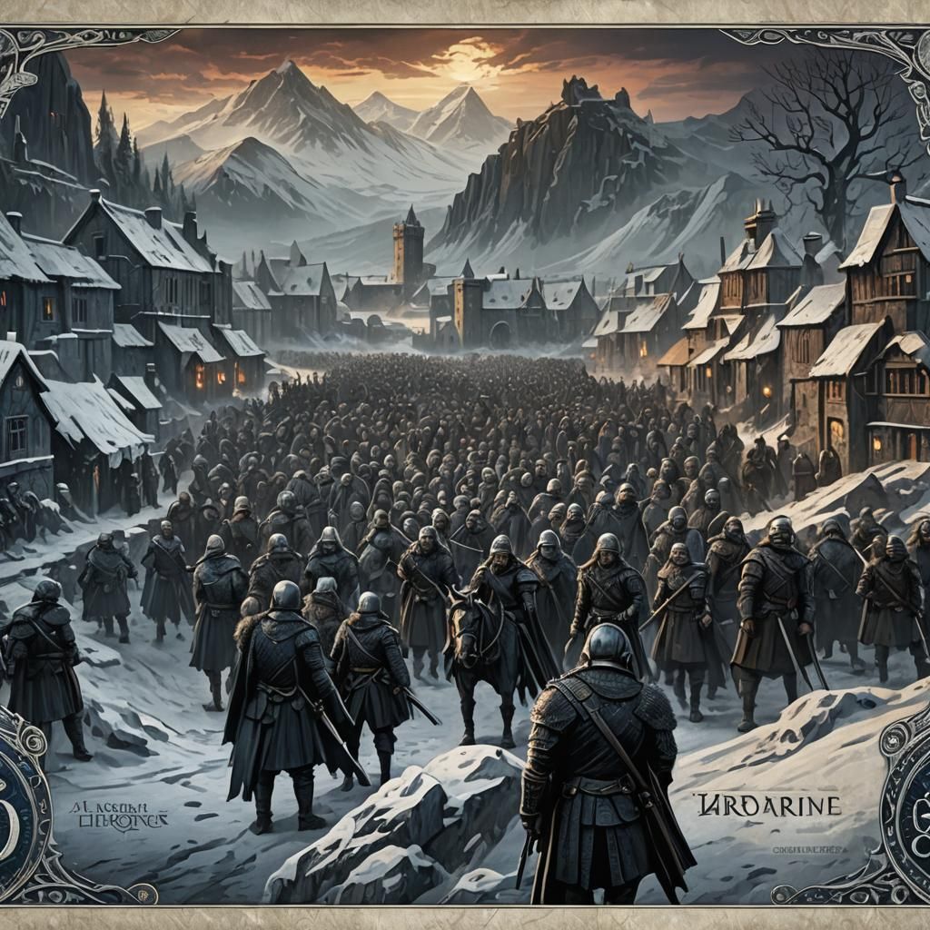 Game of Thrones Nights Watch Art Banknote