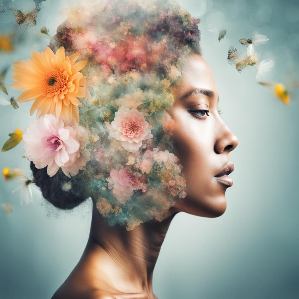 Mindful Business: Double Exposure Bloom