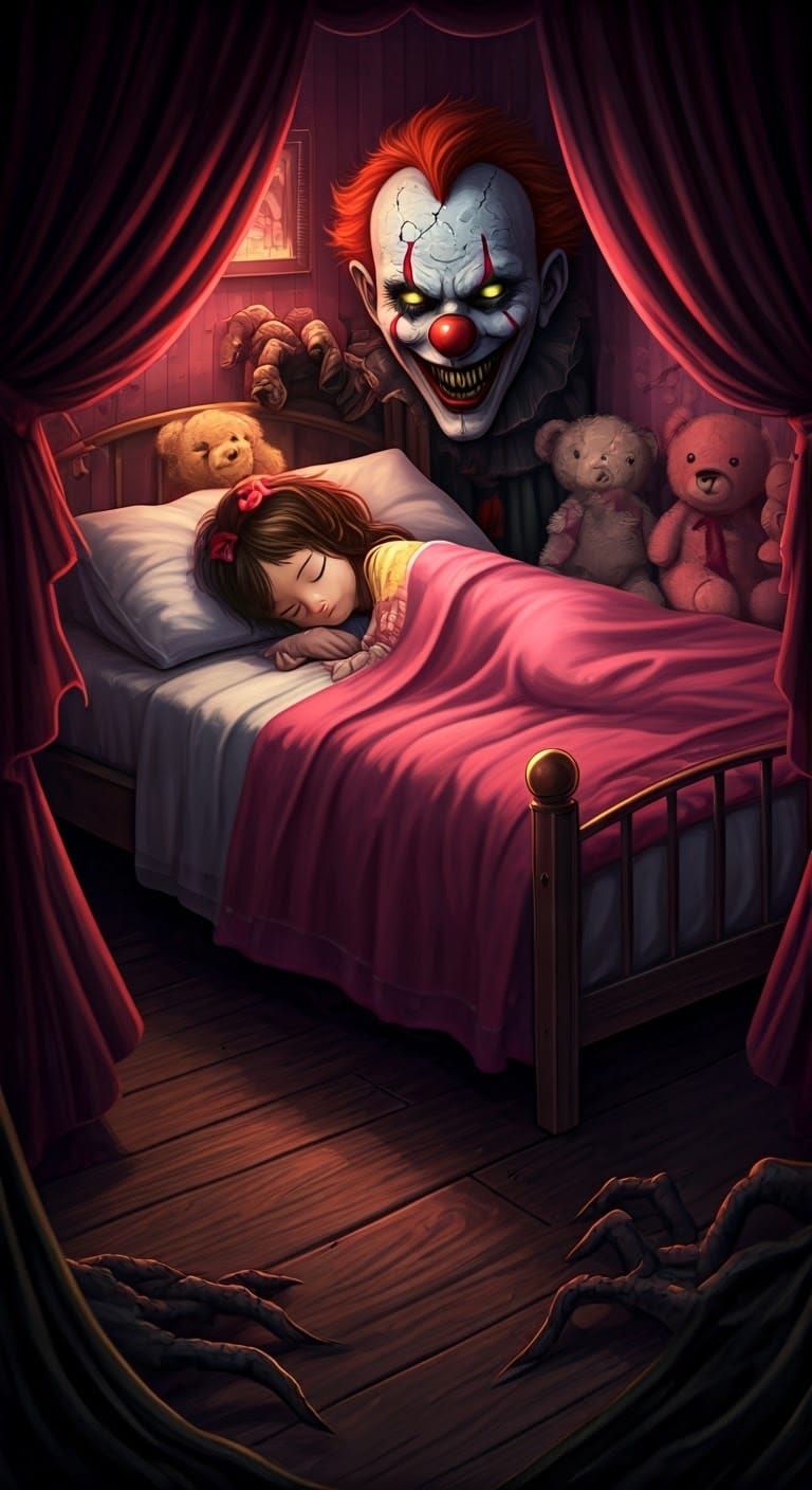 Fluorescent Colored Nightmares