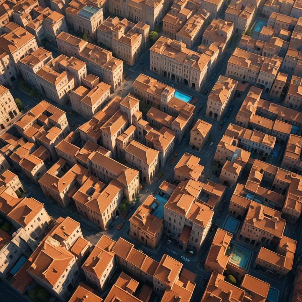 Ancient Rome Under Surveillance: A Bird's-Eye View