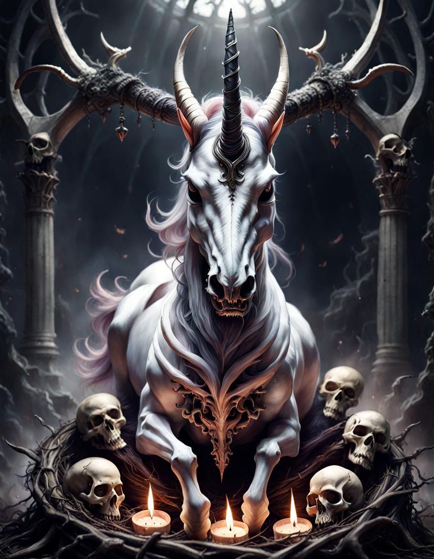 Baphomet unicorn