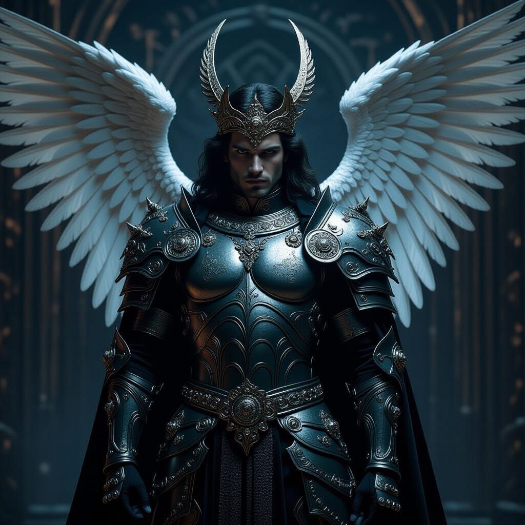 Archangel Michael and Solomon Grundy Fusion in Baroque Armor