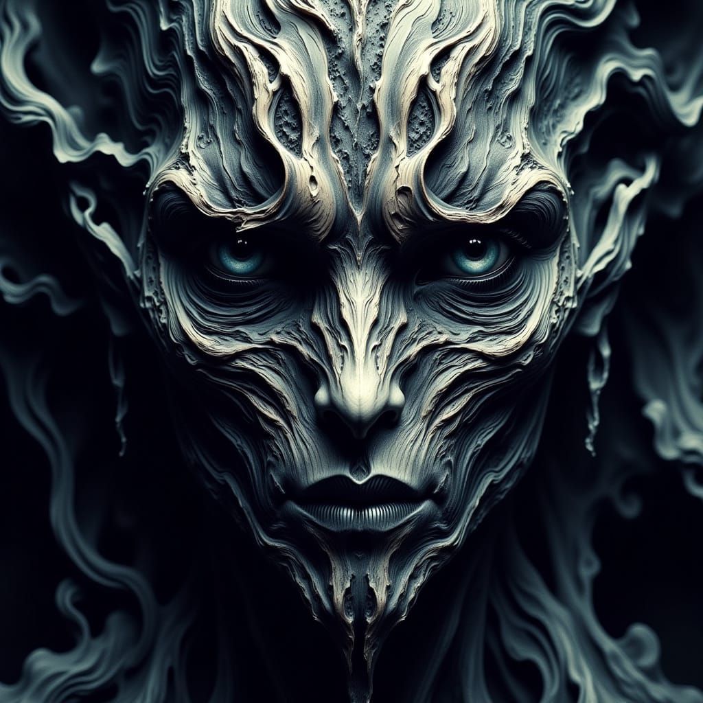 Fractal Avatar: Arcane Being in Geometric Symmetry