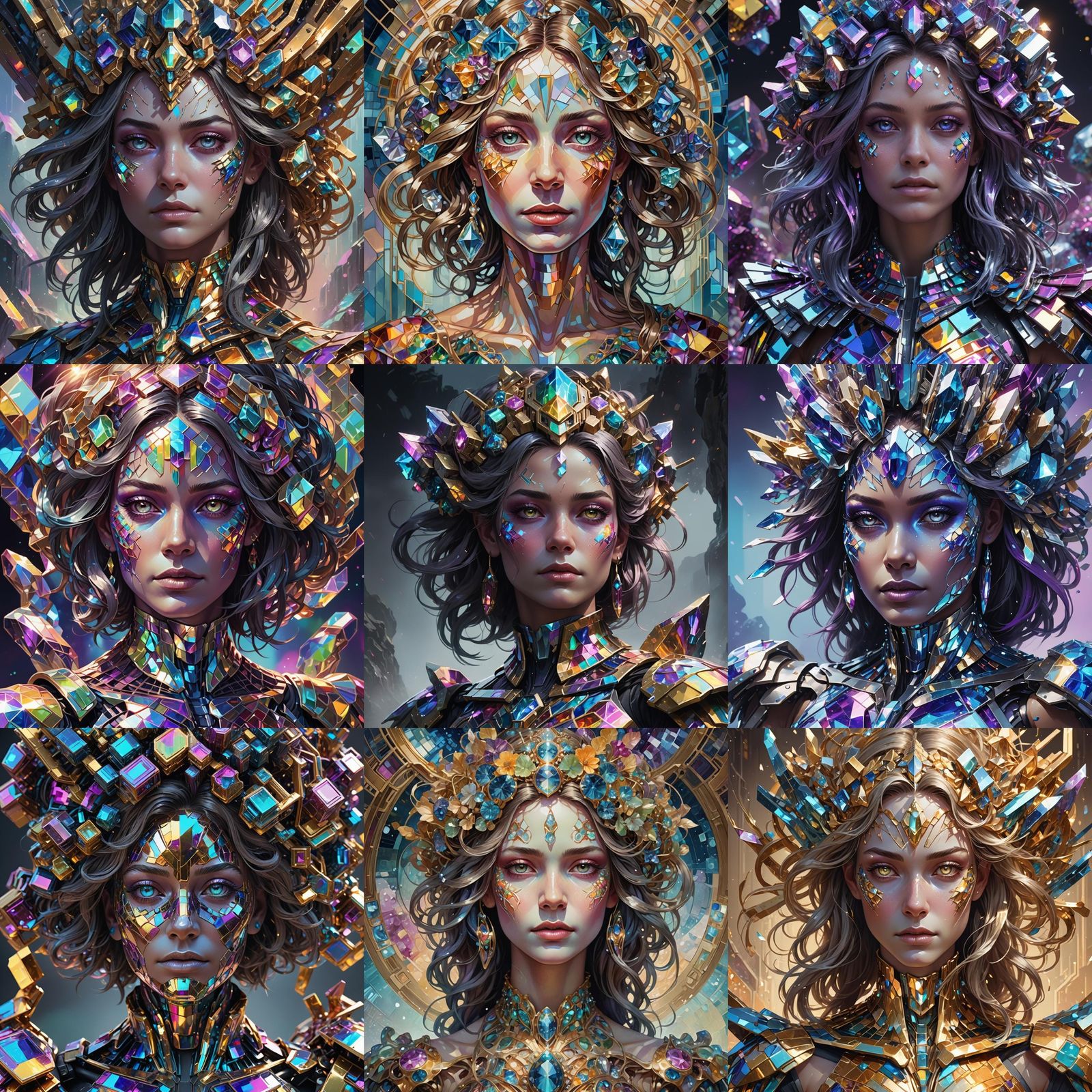 Crystalline Bismuth Elemental Portrait