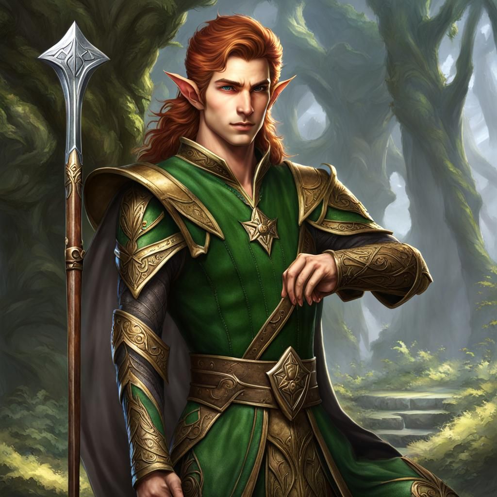Male Elf Portrait