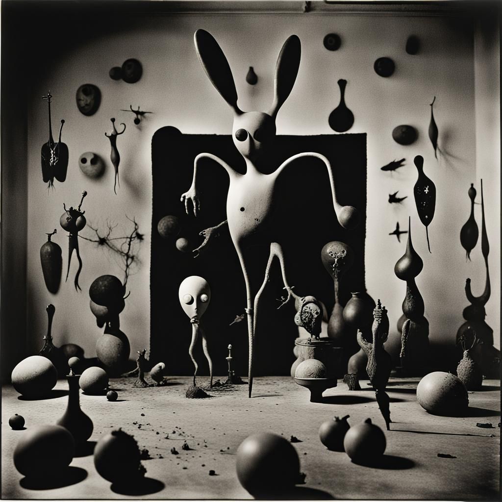 Surreal Love Battlefield: Intricate Photographic Art